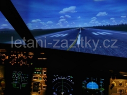 Létání na simulátoru AIRBUS A320